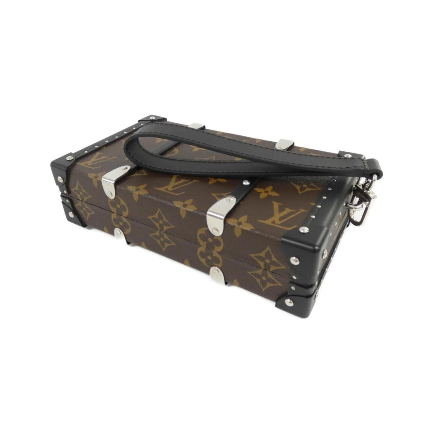 Louis Vuitton Monogram Macassar Marron Coated Canvas Clutch Bag ( ) - Product Image 2