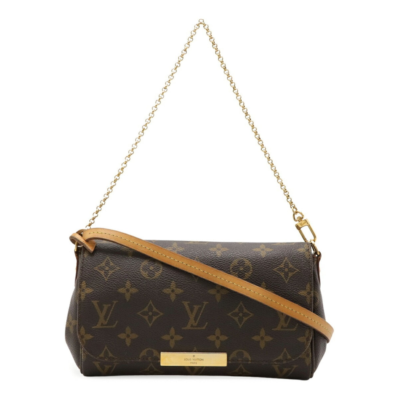 Louis Vuitton Brown Monogram Clutch Bag Pouch Shoulder Bag ( ) - Product Image 2