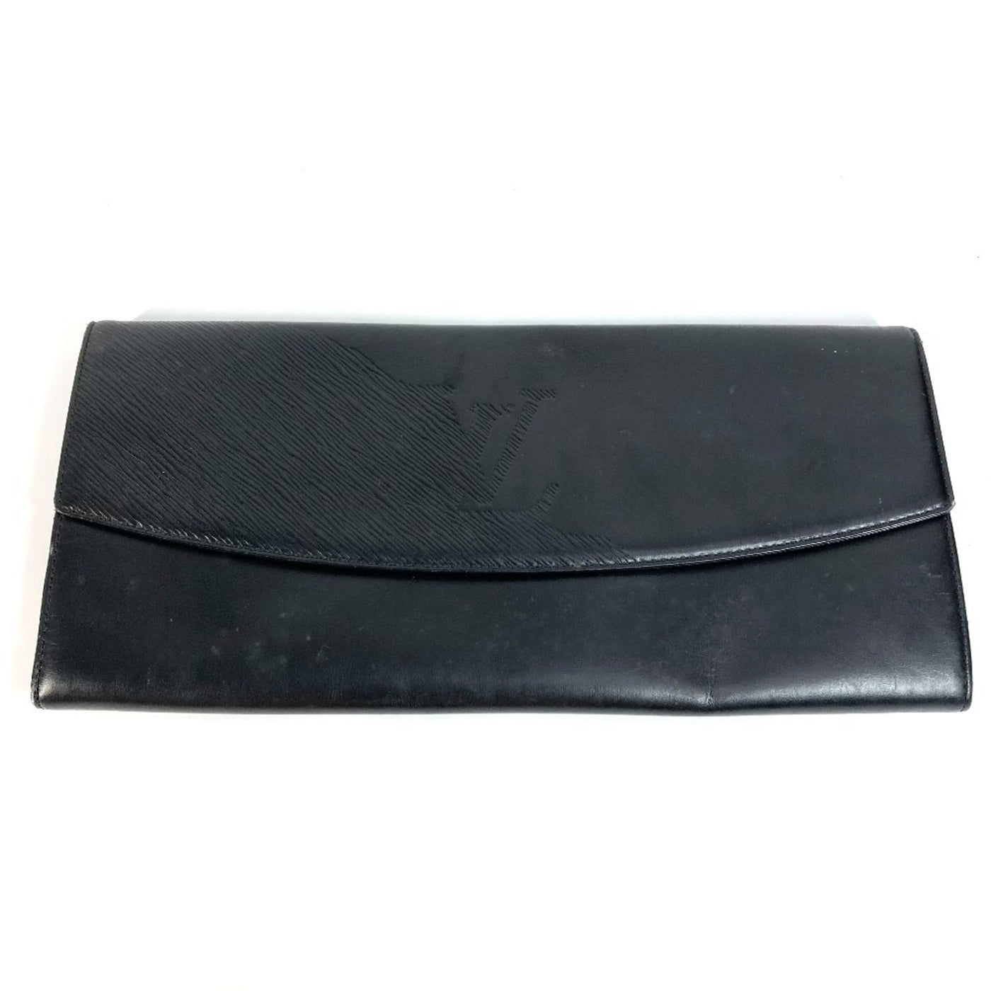 Louis Vuitton Black Leather Clutch Bag ( ) | Studio Nafay