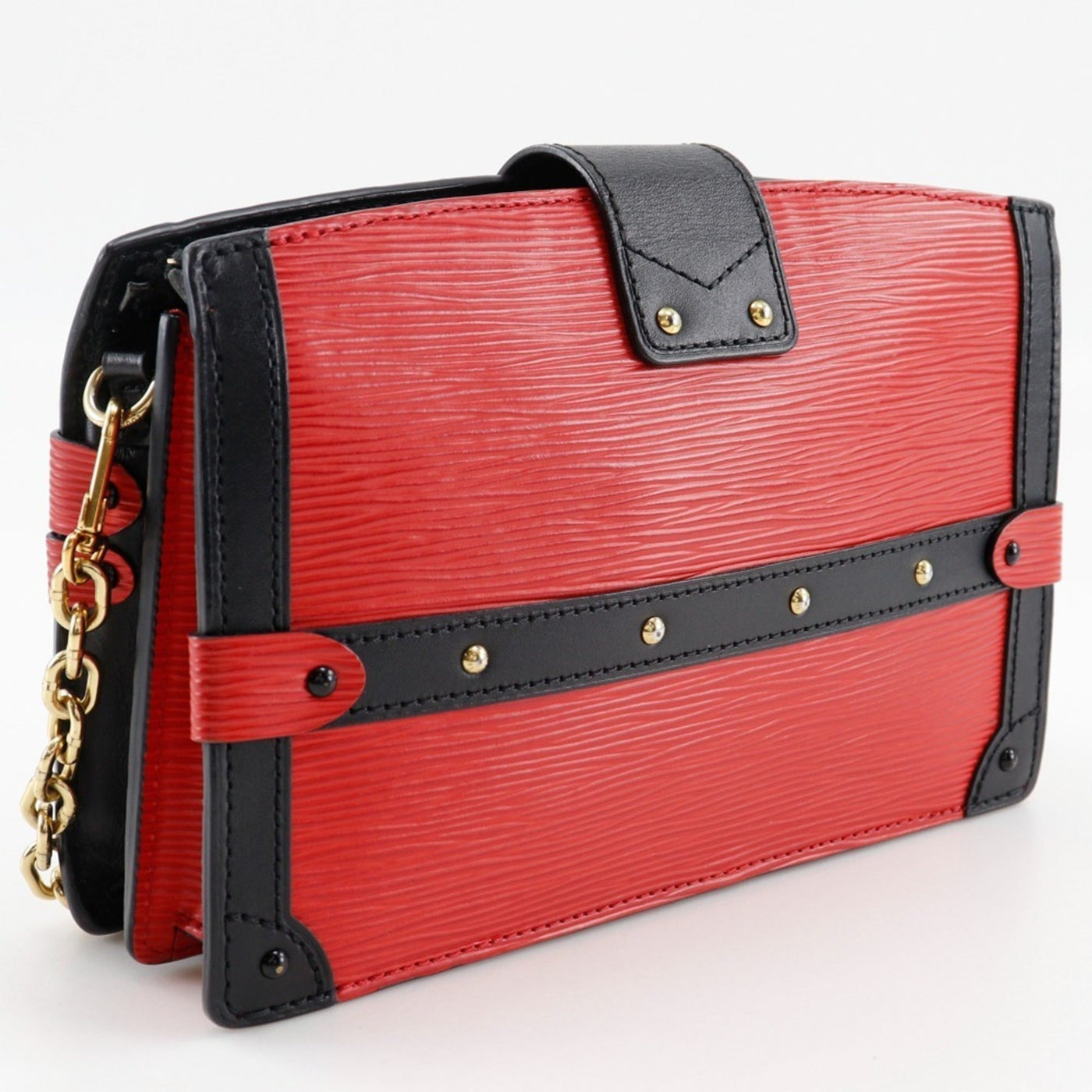 Louis Vuitton Epi Red Color Rouge Epi Leather Clutch Bag Shoulder Bag ( ) - Product Image 3