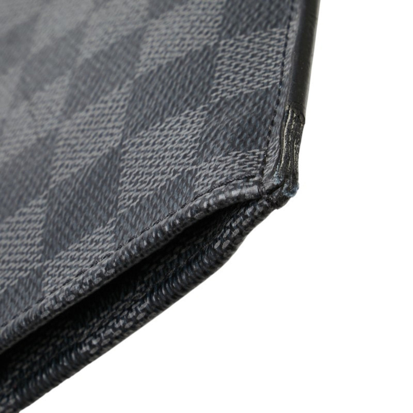 Louis Vuitton Black Pvc Leather Clutch Bag Pochette ( ) - Product Image 4