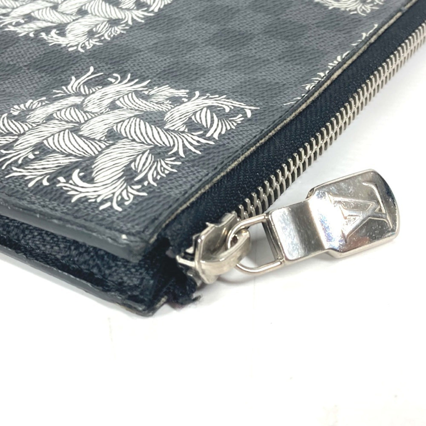 Louis Vuitton Black Damier Graphite Clutch Bag Pochette Pouch ( ) - Product Image 4