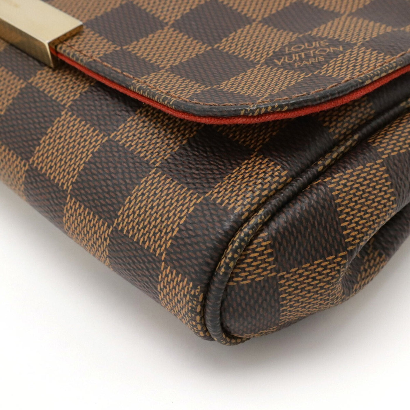 Louis Vuitton Brown Damier Canvas Pvc Clutch Bag Pouch Shoulder Bag ( ) - Product Image 4