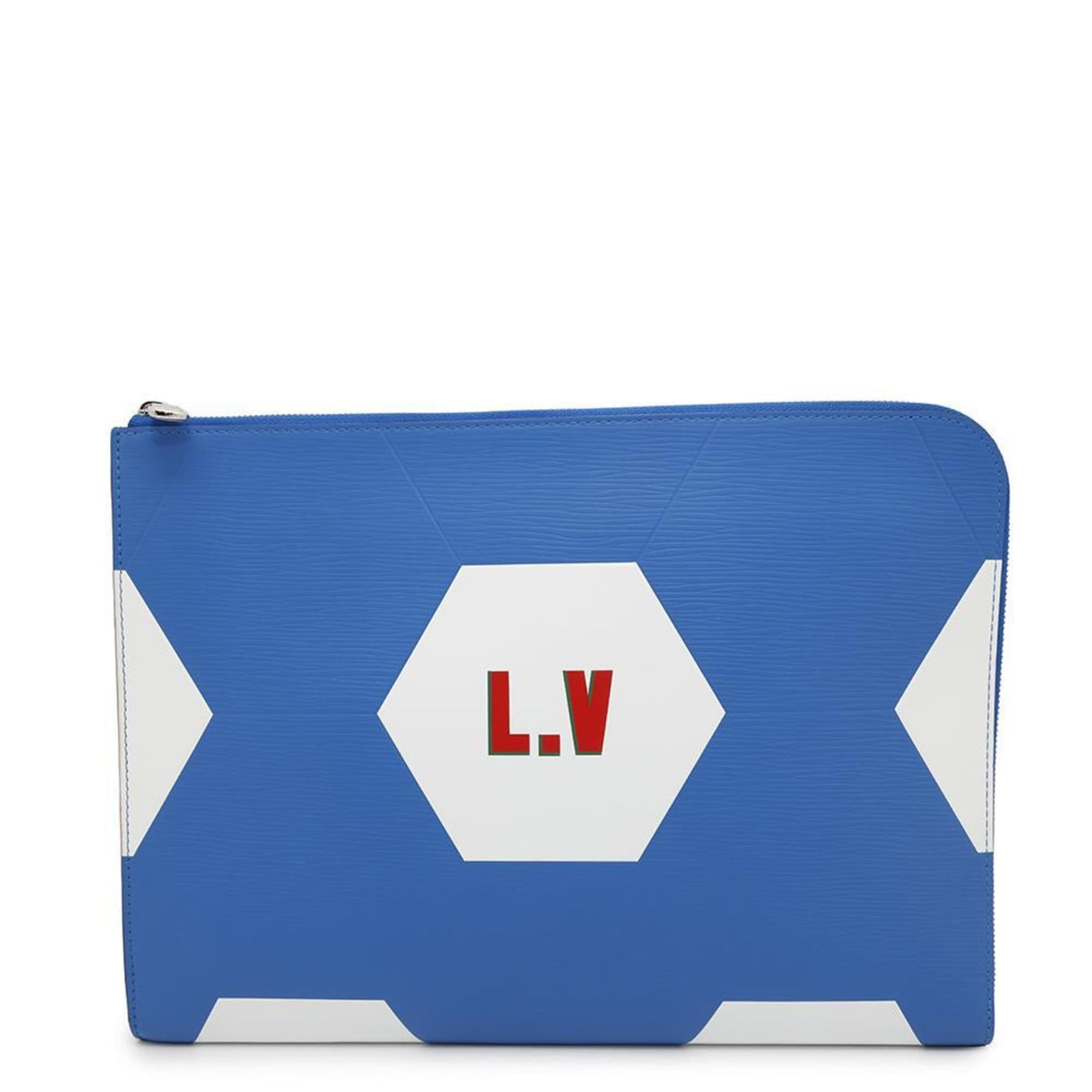 Louis Vuitton Blue Epi Leather Clutch Bag Pochette ( ) | Studio Nafay