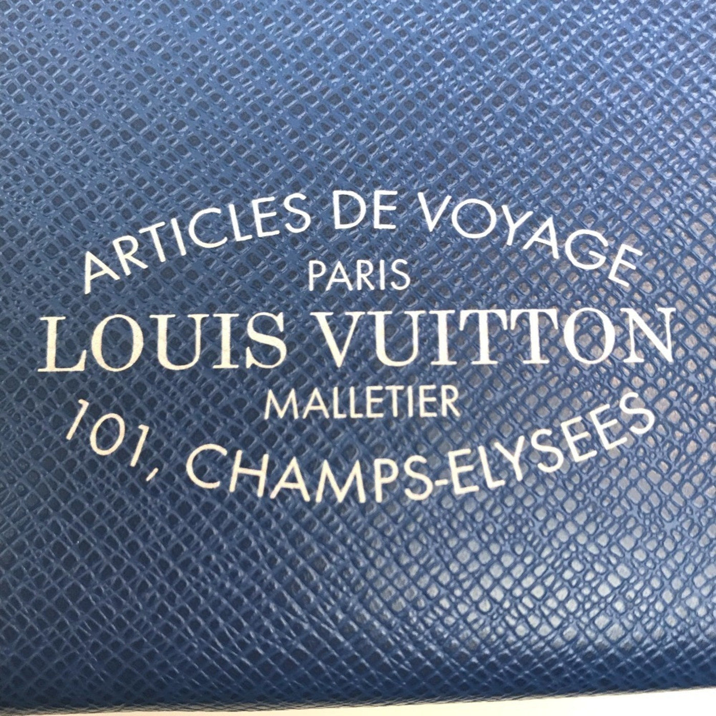 Louis Vuitton Blue Cobalt Taiga Leather Clutch Bag Pochette Pouch ( ) - Product Image 4