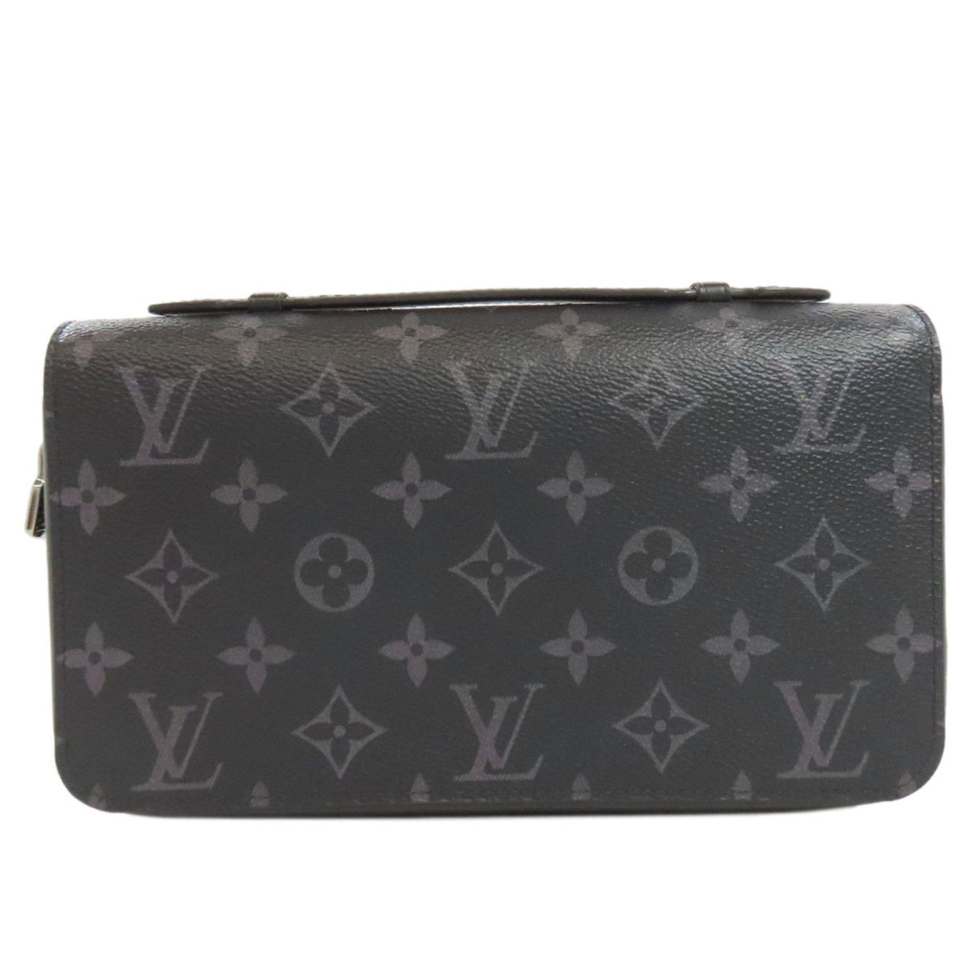 Louis Vuitton Black Gray Monogram Eclipse Monogram Eclipse Clutch Bag ( ) | Studio Nafay