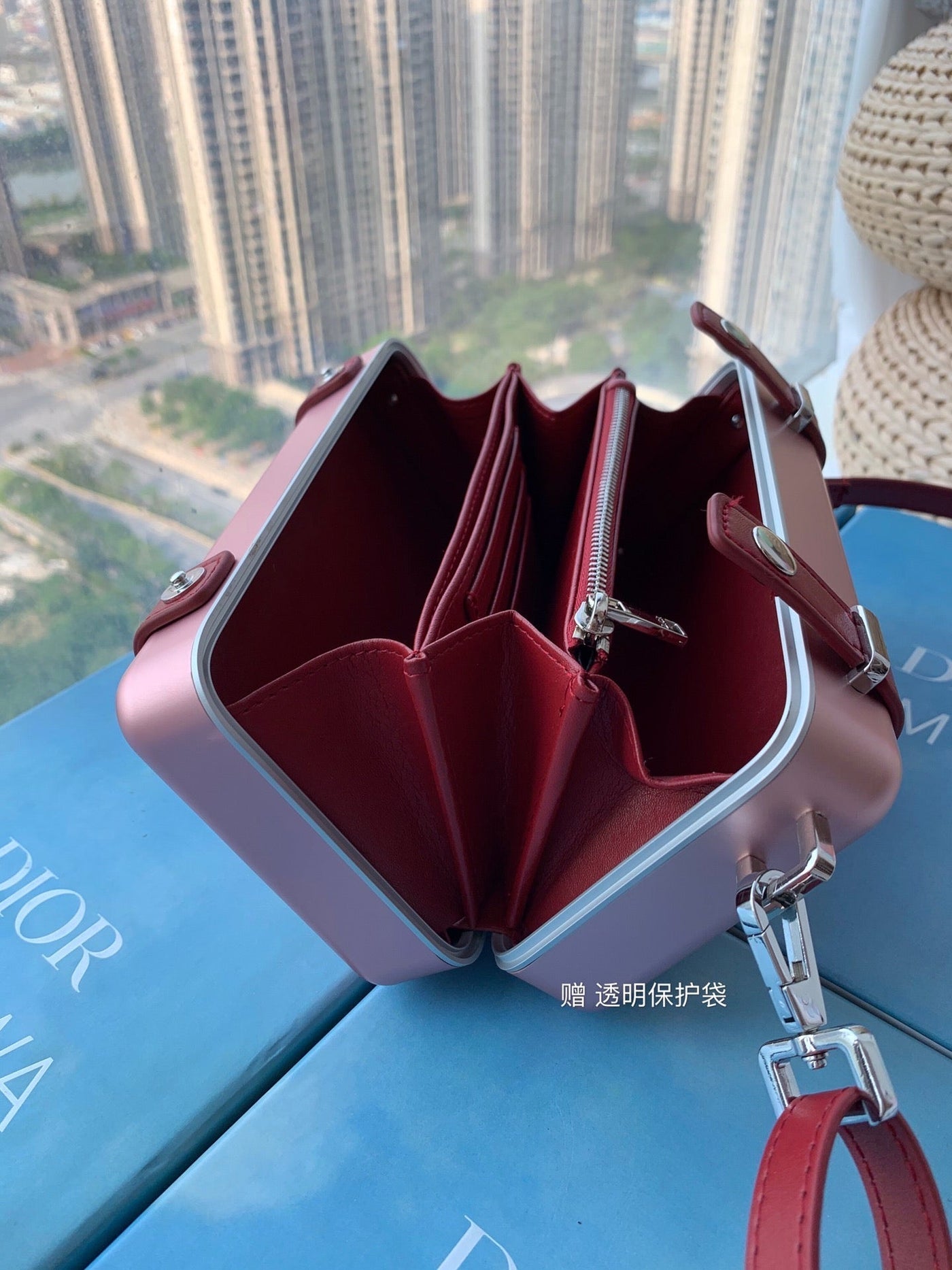 RIMOWA 20 CASE BAG IN LIGHT PINK ALUMINUM MAGNESIUM - Product Image 5