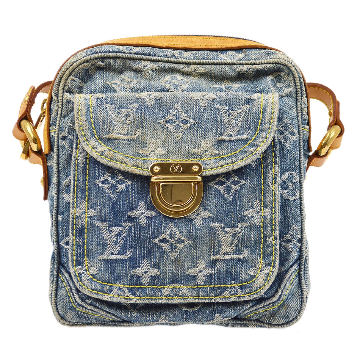 LOUIS VUITTON CAMERA BAG in Blue