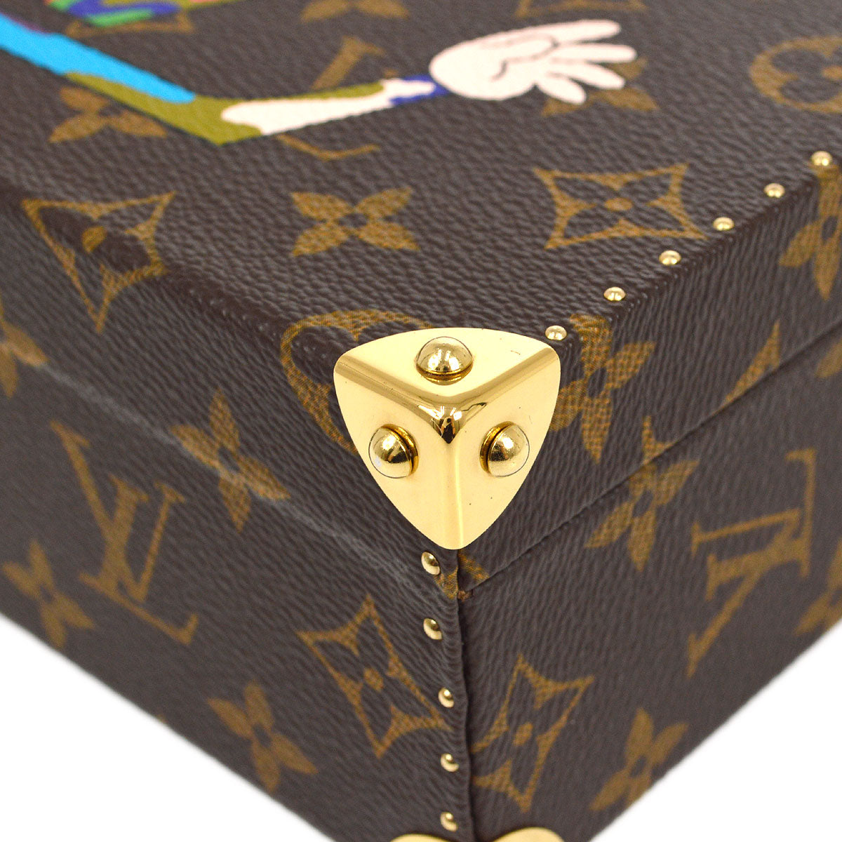 LOUIS VUITTON * Special Edition MOCA JEWELRLY BOX LV HAND