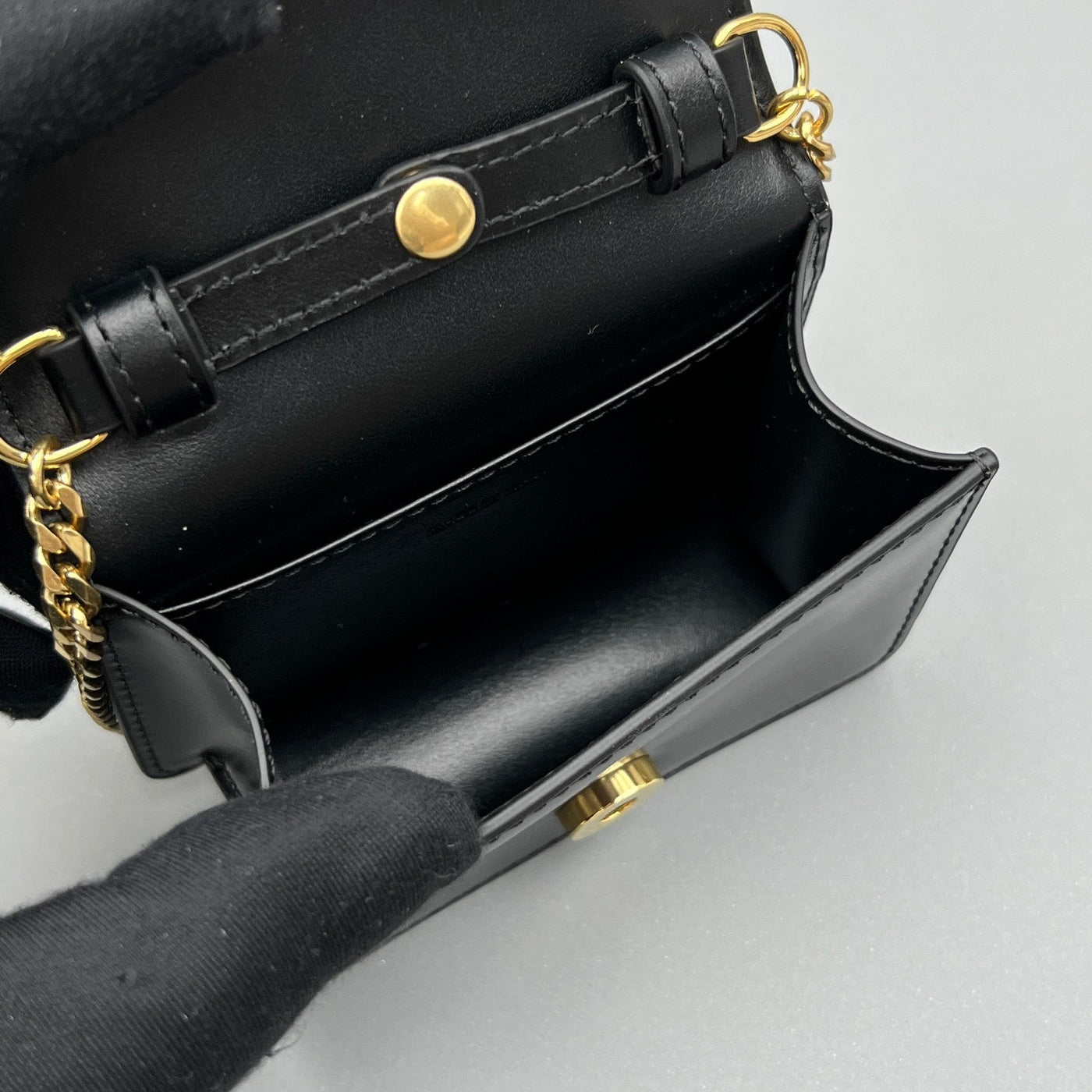 CUIR TRIPHOME 11 BLACK CALFSKIN - Product Image 6