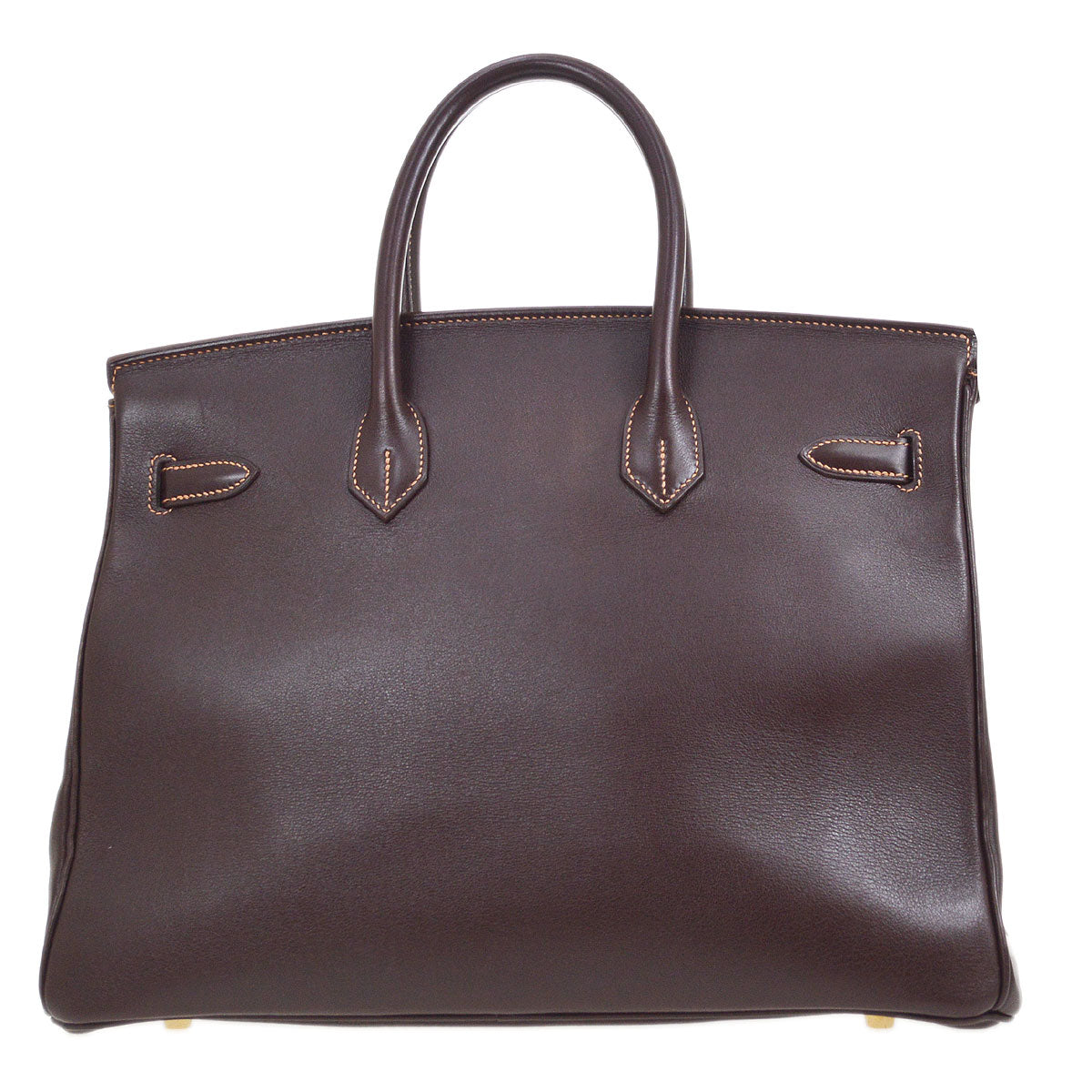 HERMES BIRKIN 35 Havane Evercalf | Studio Nafay