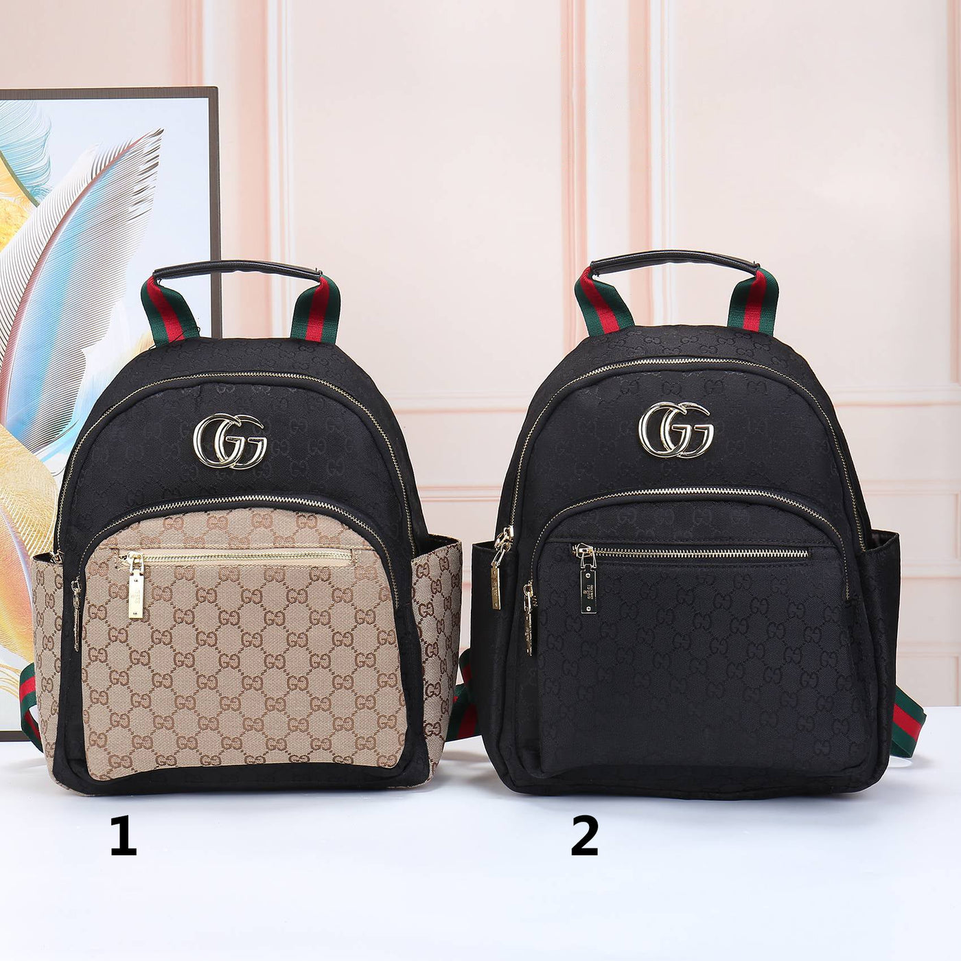 GUCCI GG Canvas Backpack Shoulder Bag - Product Image 4