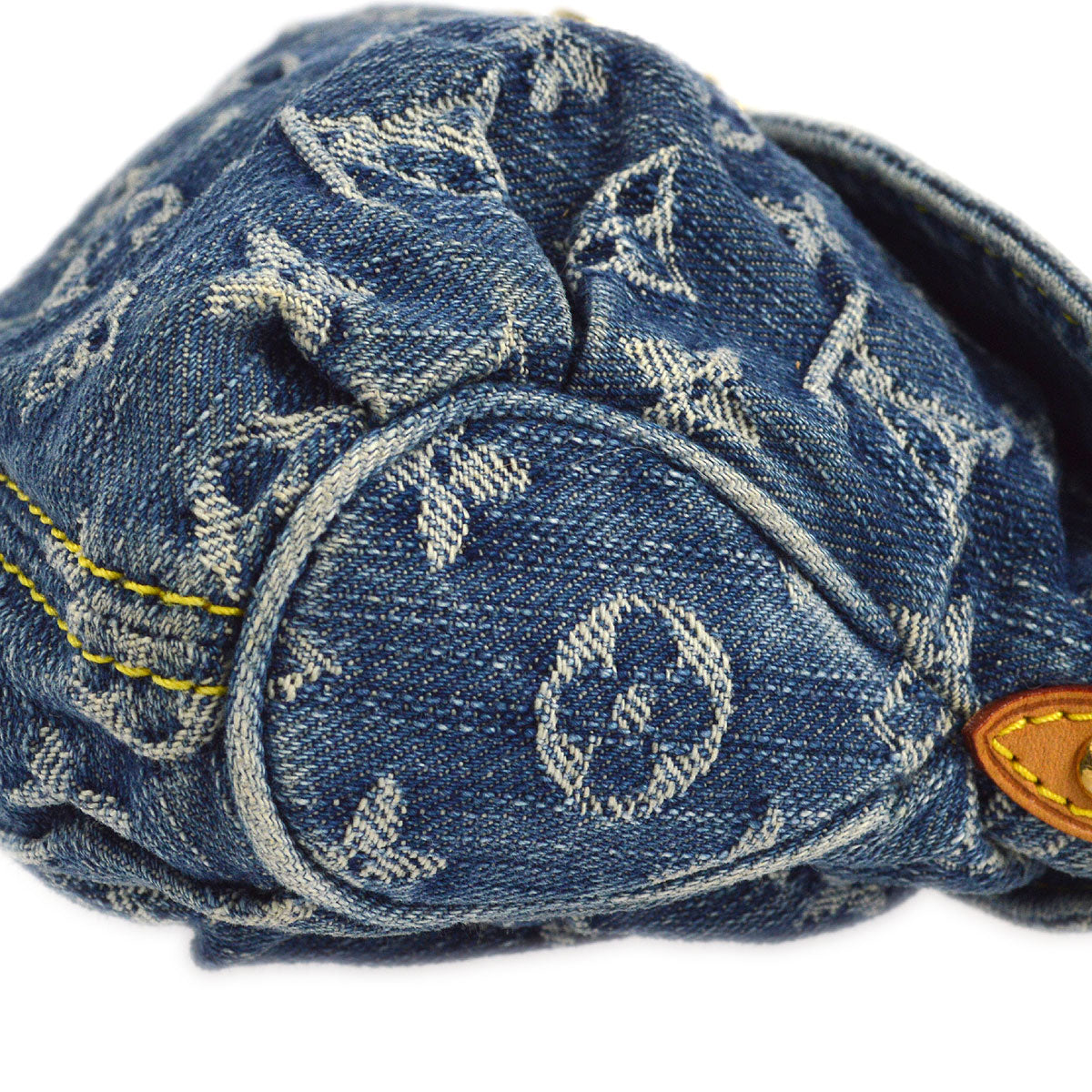 LOUIS VUITTON MINI PRETTY MONOGRAM DENIM in Blue