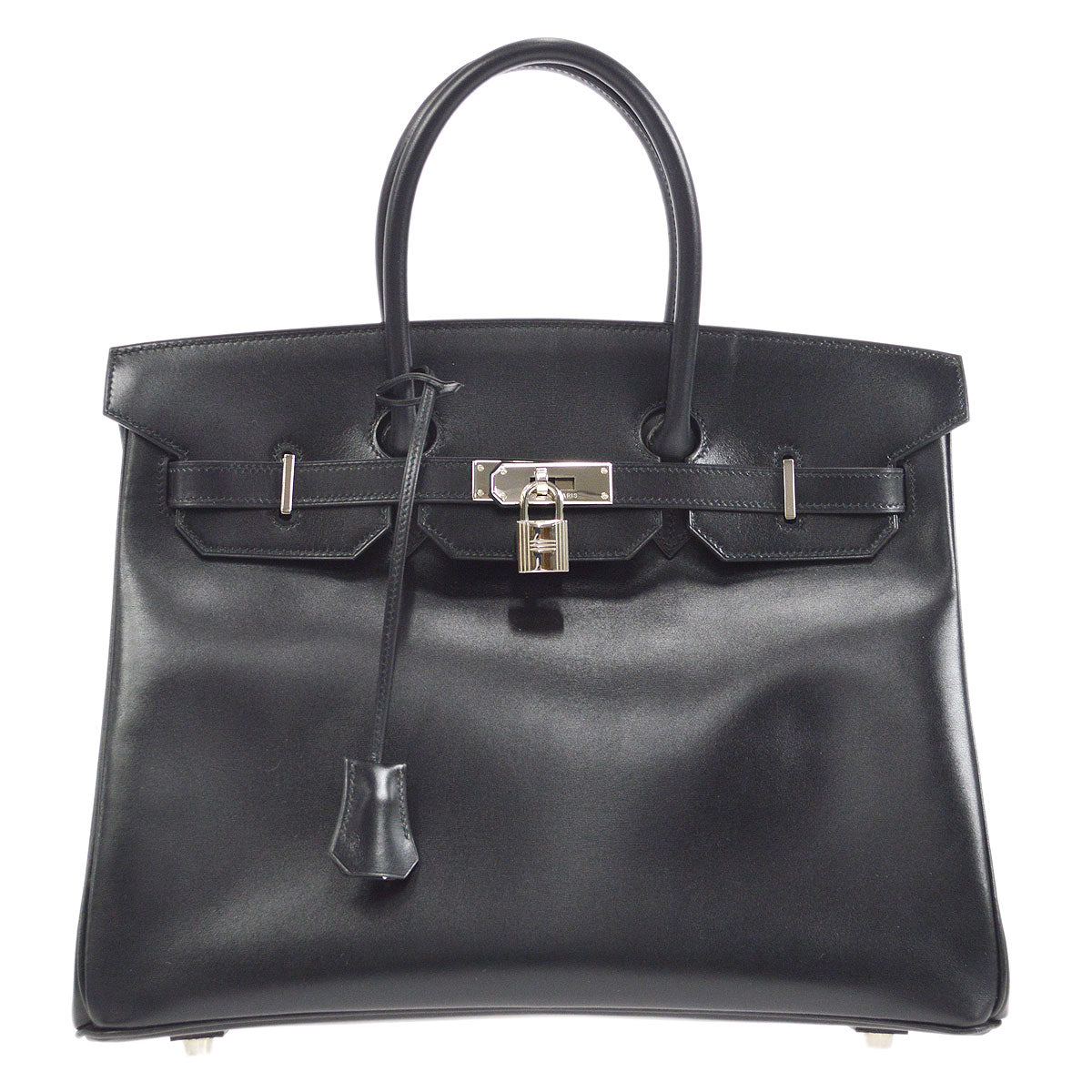 HERMES BIRKIN 35 Black Box Calf | Studio Nafay