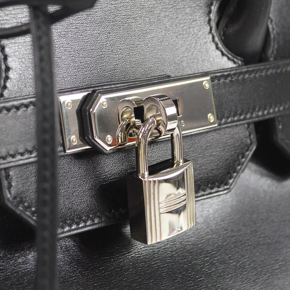 HERMES BIRKIN 35 Black Box Calf - Product Image 3