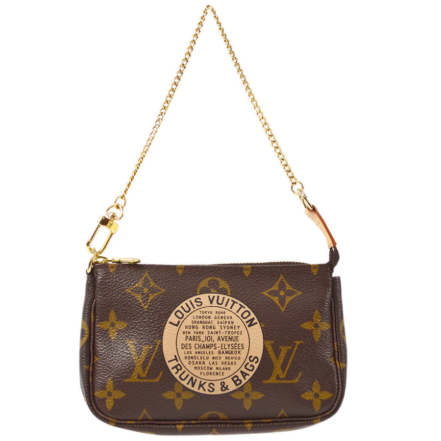 LOUIS VUITTON T&B MINI POCHETTE ACCESSOIRES in Brown