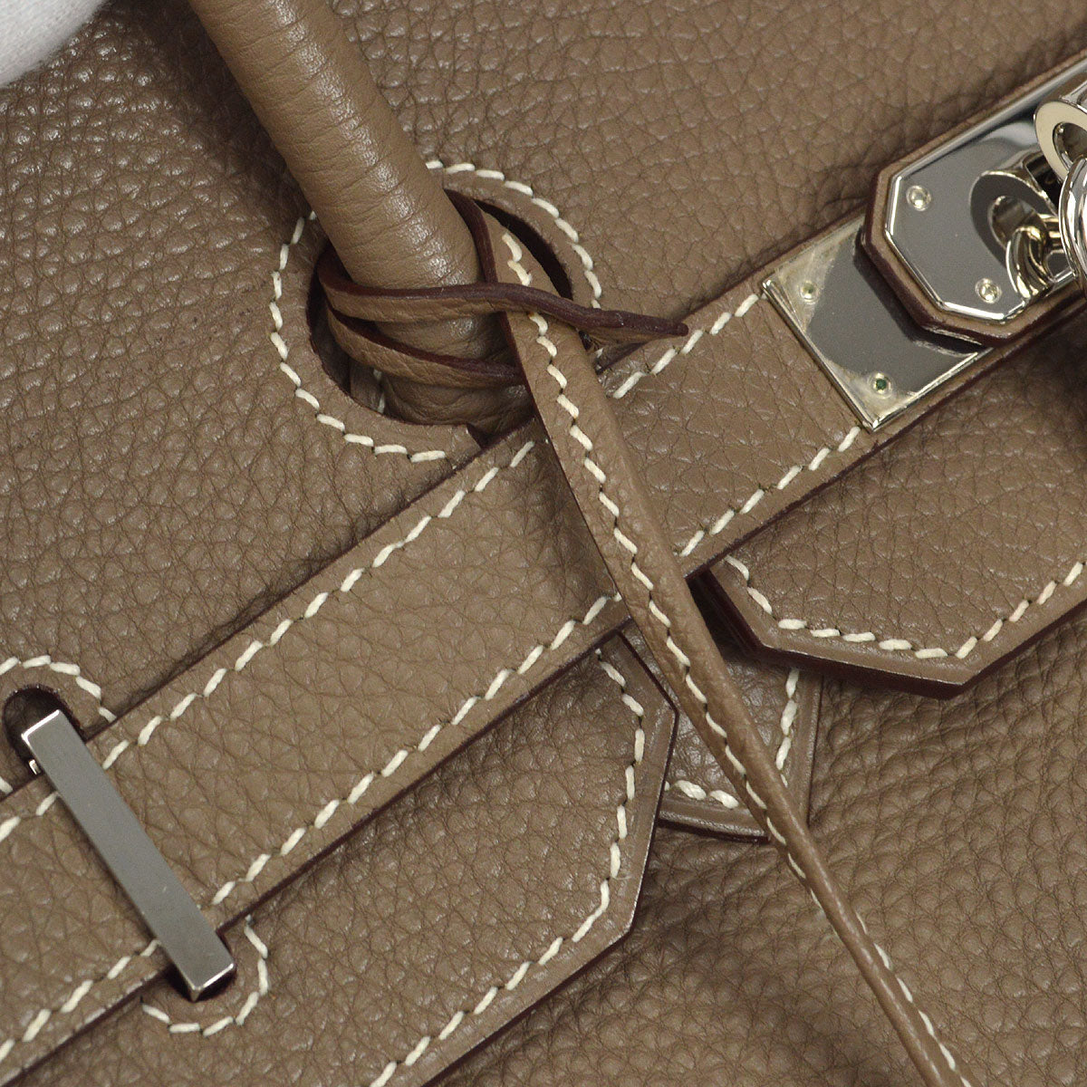 HERMES BIRKIN 35 Handbag Togo Etoupe Gray - Product Image 4