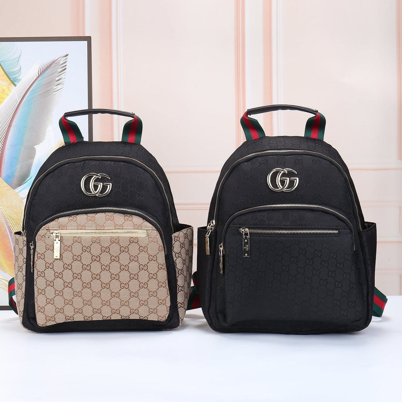 GUCCI GG Canvas Backpack Shoulder Bag | Studio Nafay