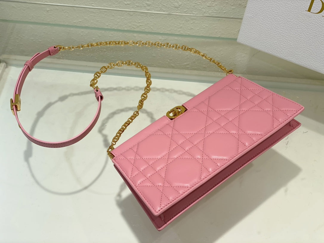 cd caro colle noire 27.5 pink calfskin - Product Image 5