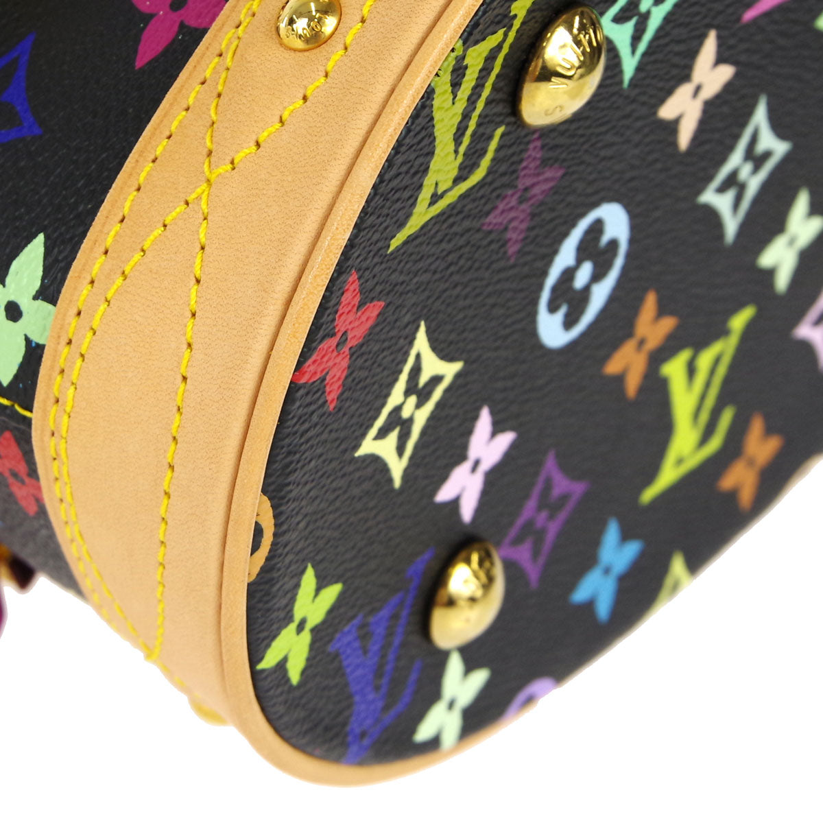 Louis Vuitton * Bucket Fringe Monogram Multicolor