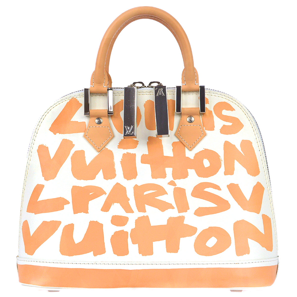 Louis Vuitton Graffiti Alma MM Beige