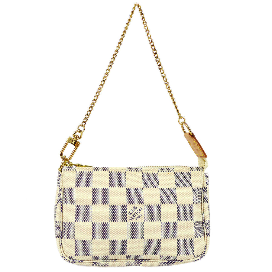 Louis Vuitton Mini Pochette Accessoires Azur in Azur