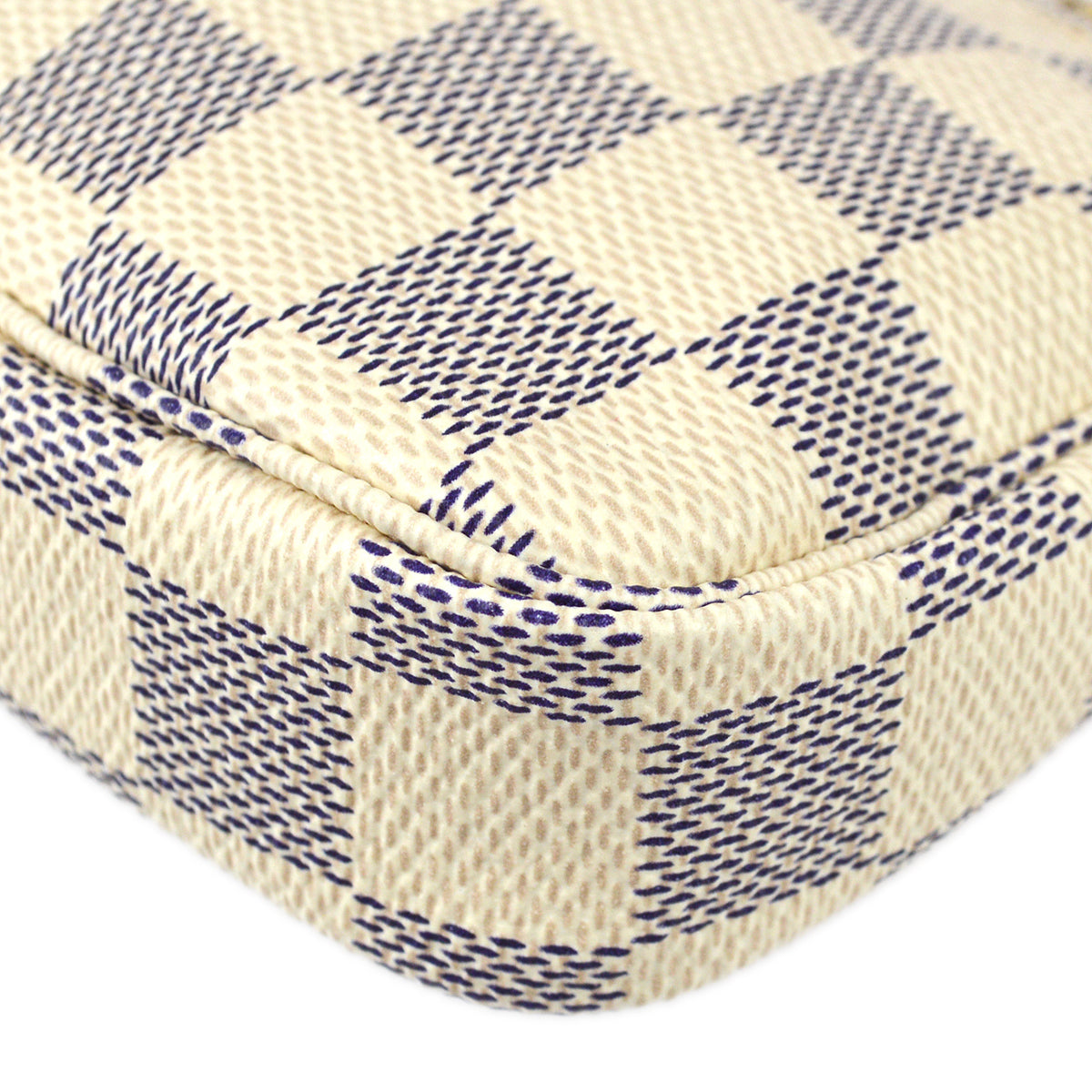 Louis Vuitton Mini Pochette Accessoires Azur in Azur