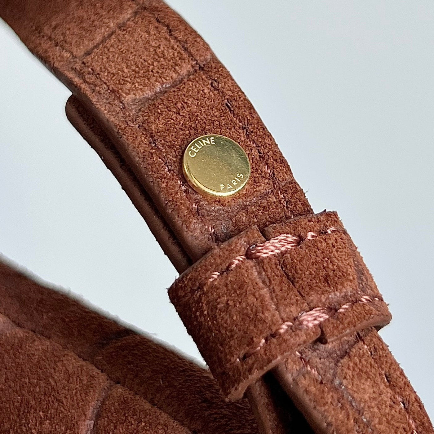 WILTERN TRIOMPHE BAG 31 ORIGINAL SIENNA BROWN LEATHER - Product Image 7