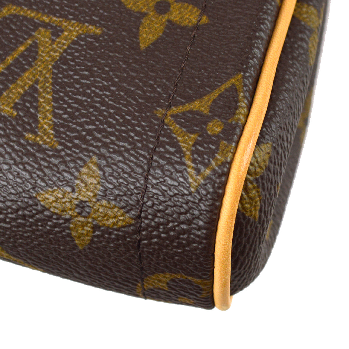 Louis Vuitton Pochette Beverly Monogram in Brown