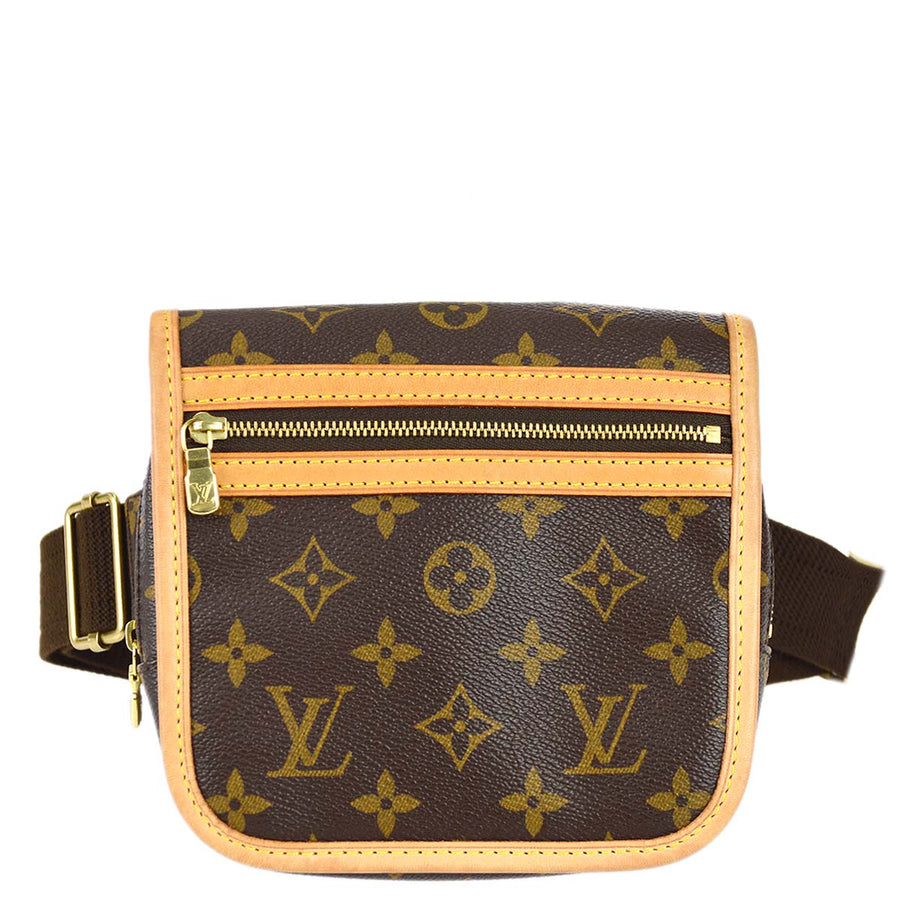 Louis Vuitton Monogram Bosphore Waist Bum Bag in Brown
