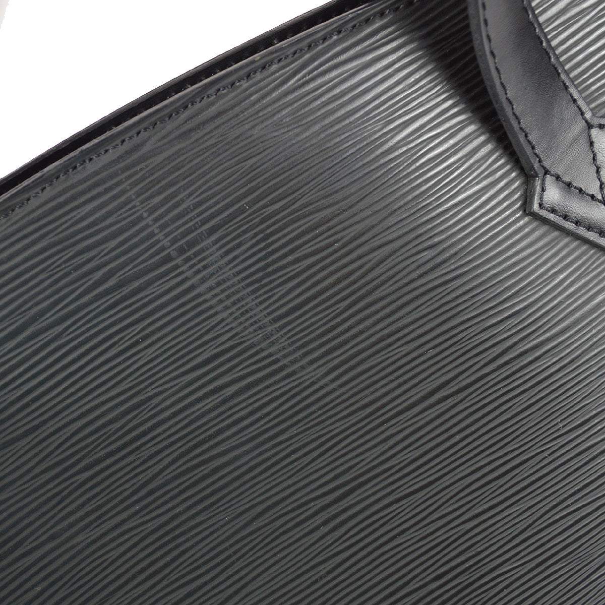 Louis Vuitton Black Epi Saint Jacques