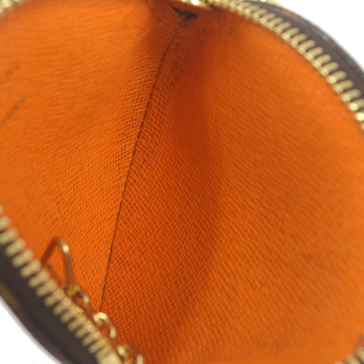 Louis Vuitton Monogram Groom Porte Monnaie Rond in Brown / Multicolor