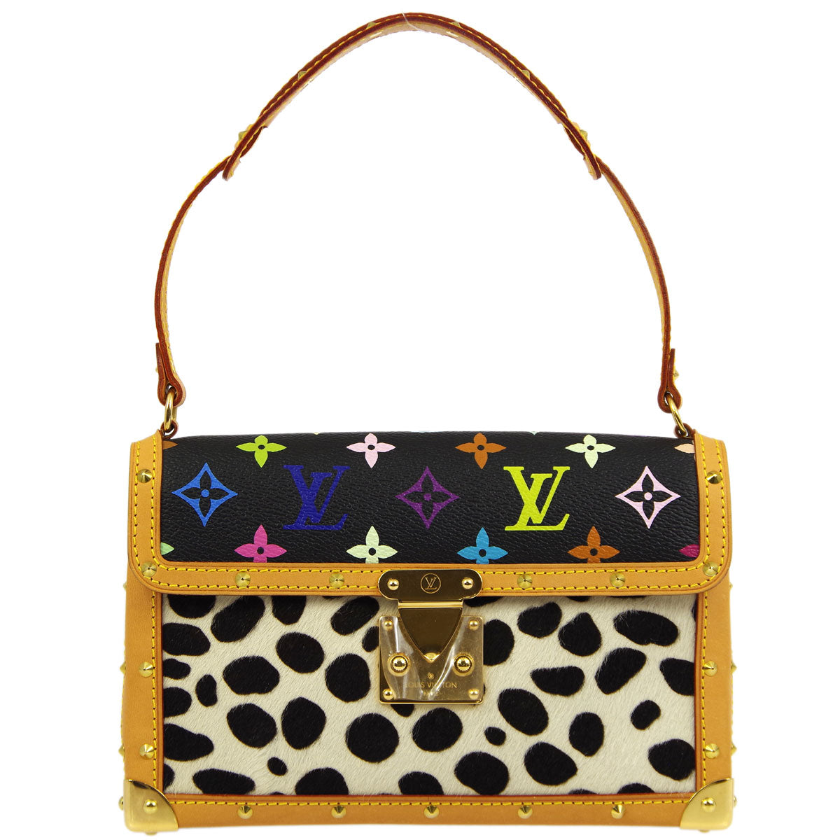Louis Vuitton * Monogram Multicolor Pochette Dalmatian