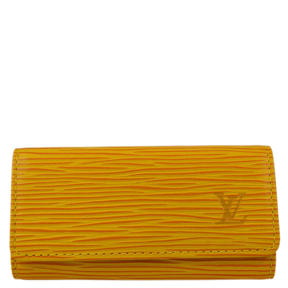 Louis Vuitton Yellow Epi Multicles 4 Key Case Small Good