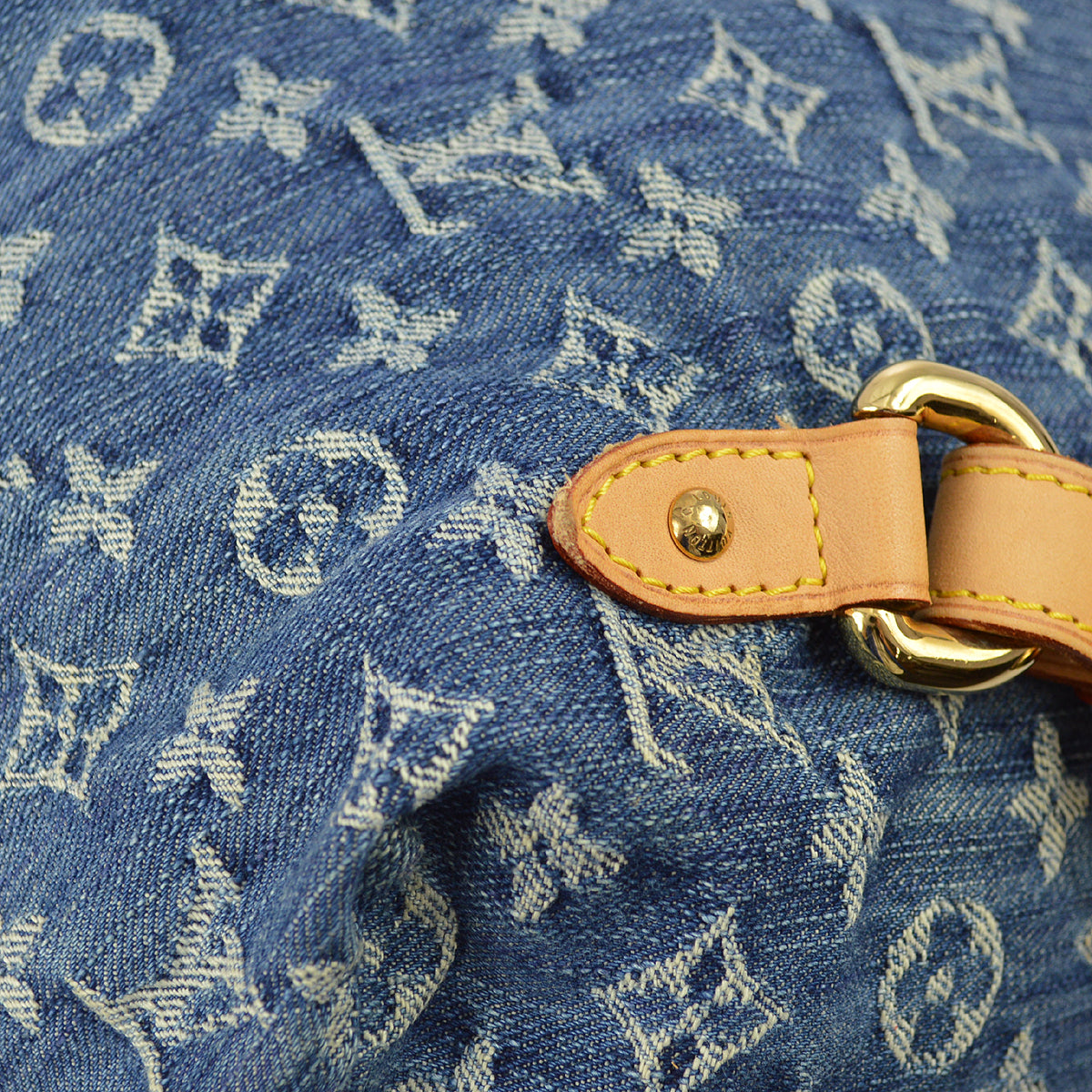 Louis Vuitton Sac a Dos GM Monogram Denim Blue in Blue