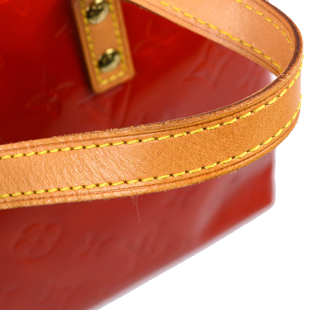 Louis Vuitton Red Vernis Reade PM