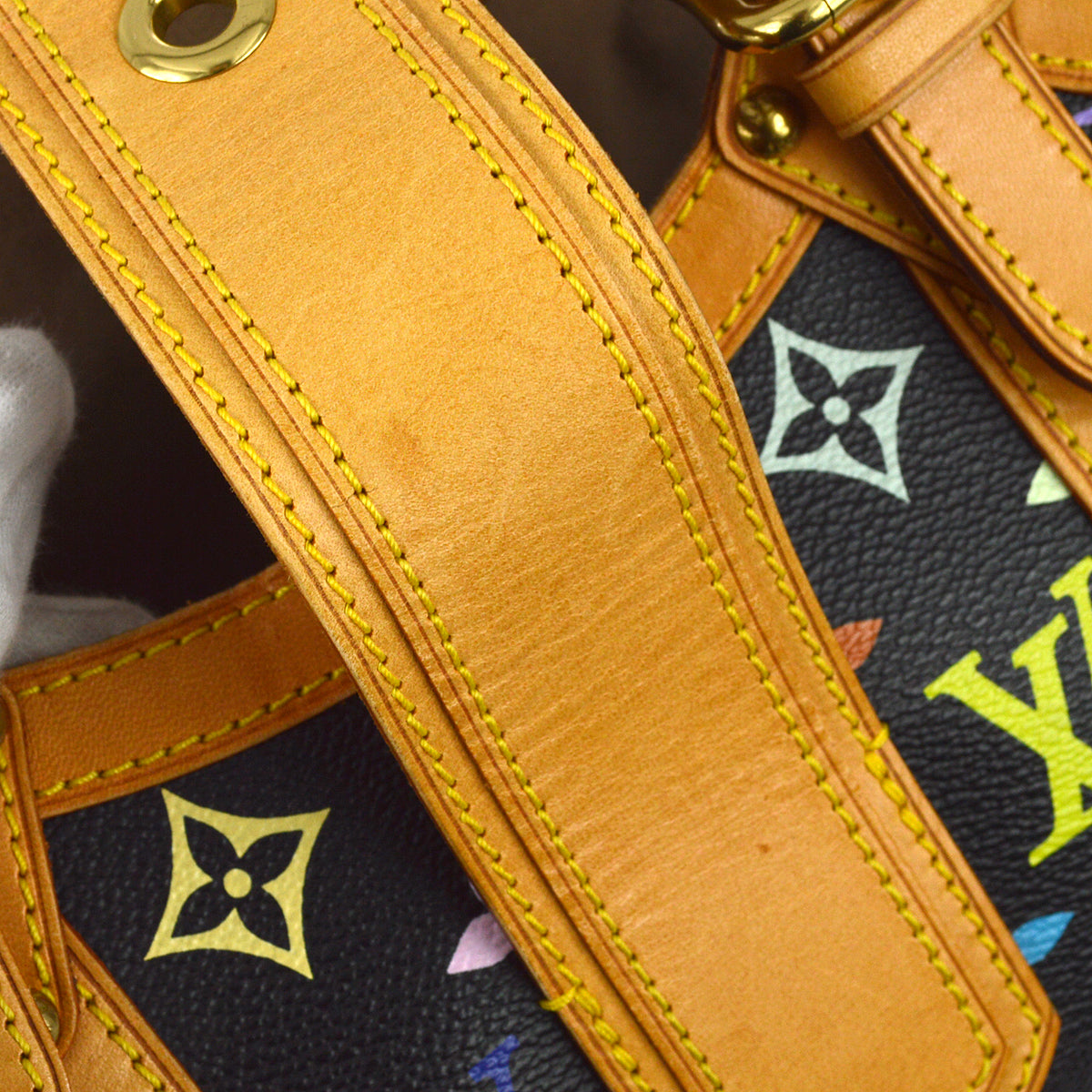Louis Vuitton Black Monogram Multicolor Theda PM