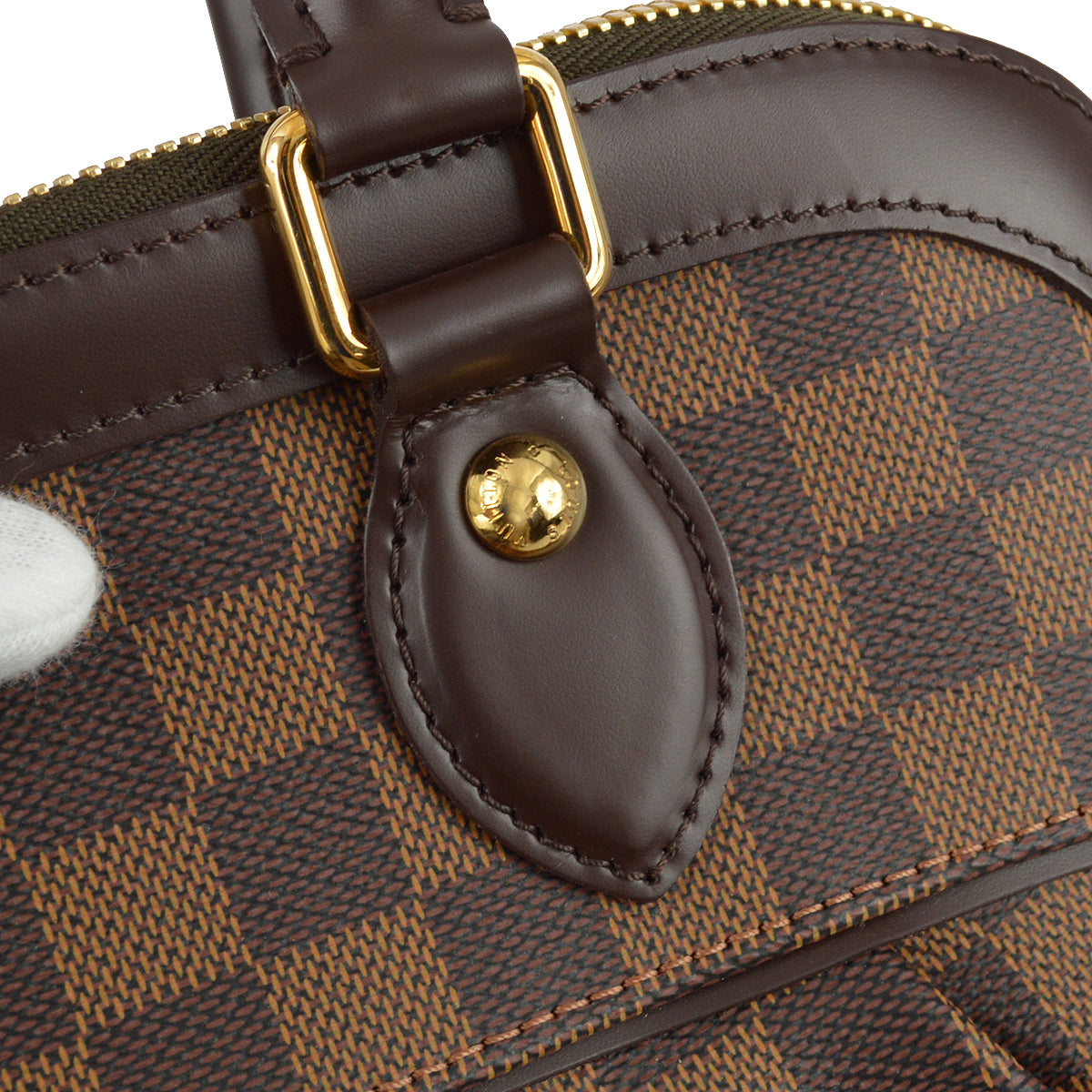 Louis Vuitton Damier Trevi GM 2way Shoulder Handbag in Brown
