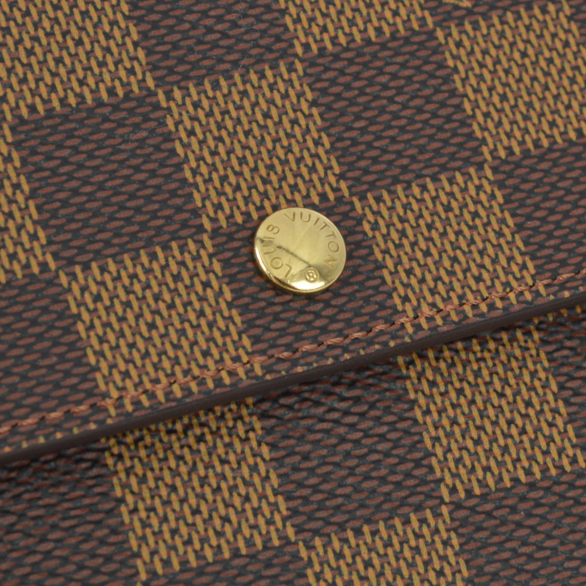 Louis Vuitton Damier Porte Tresor Etuy Papier Wallet Purse