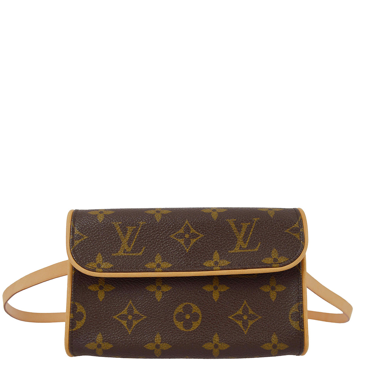 Louis Vuitton Monogram Pochette Florentine Belt Bum Bag #M