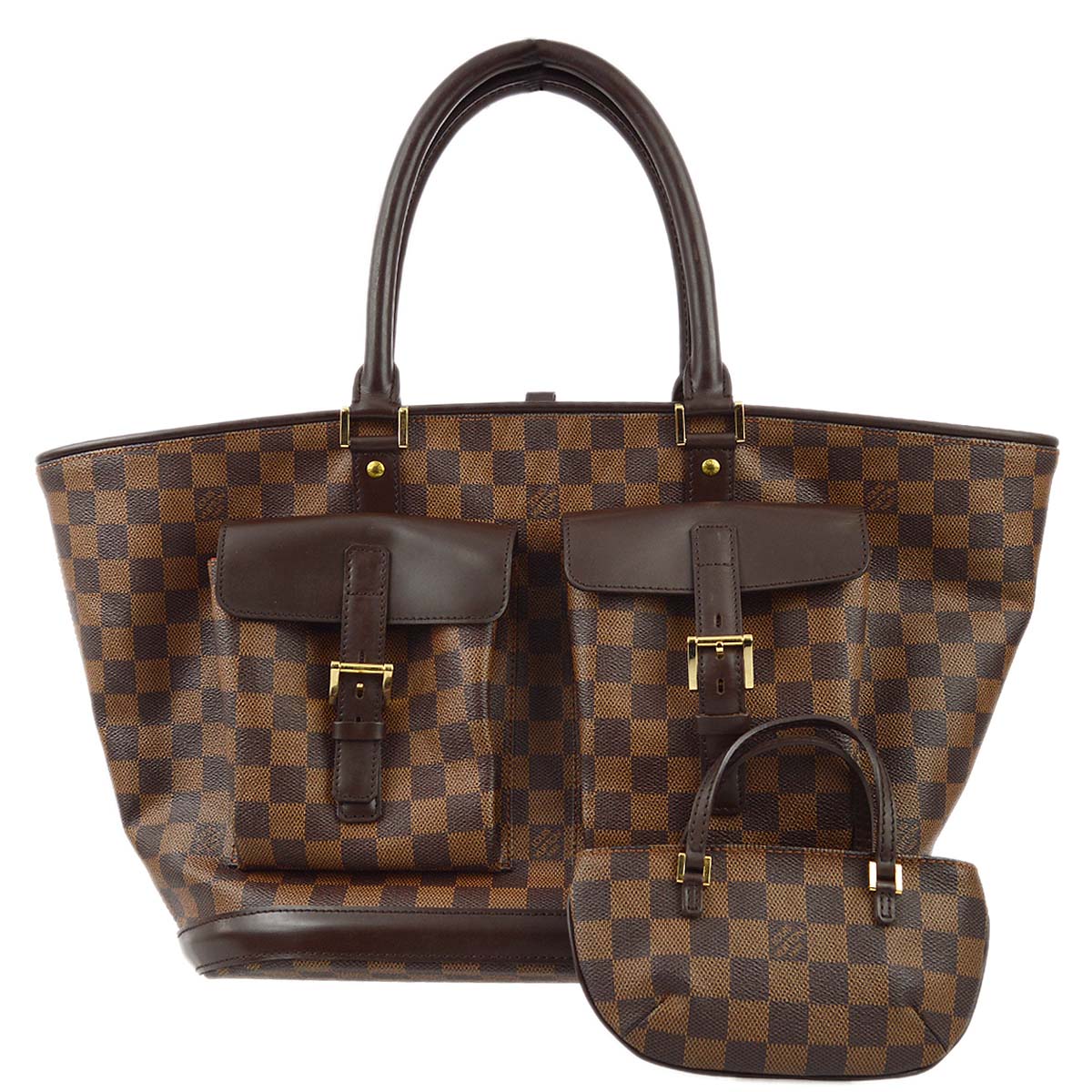 Louis Vuitton Damier Manosque GM Tote Handbag