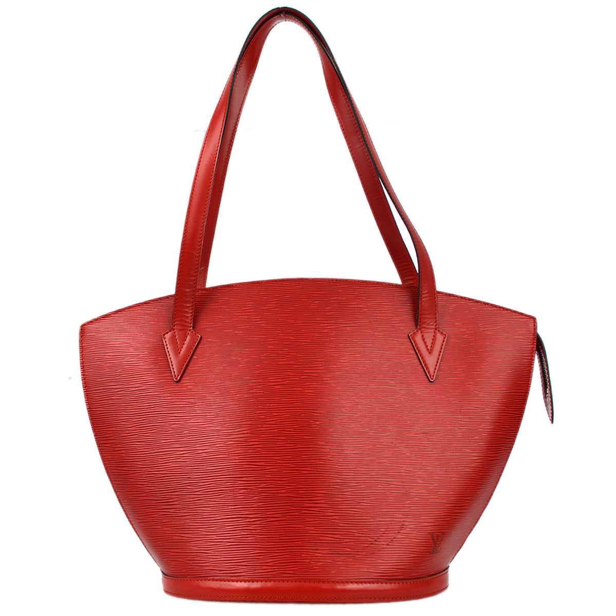 Louis Vuitton Epi Red Saint Jacques Shopping Tote Bag