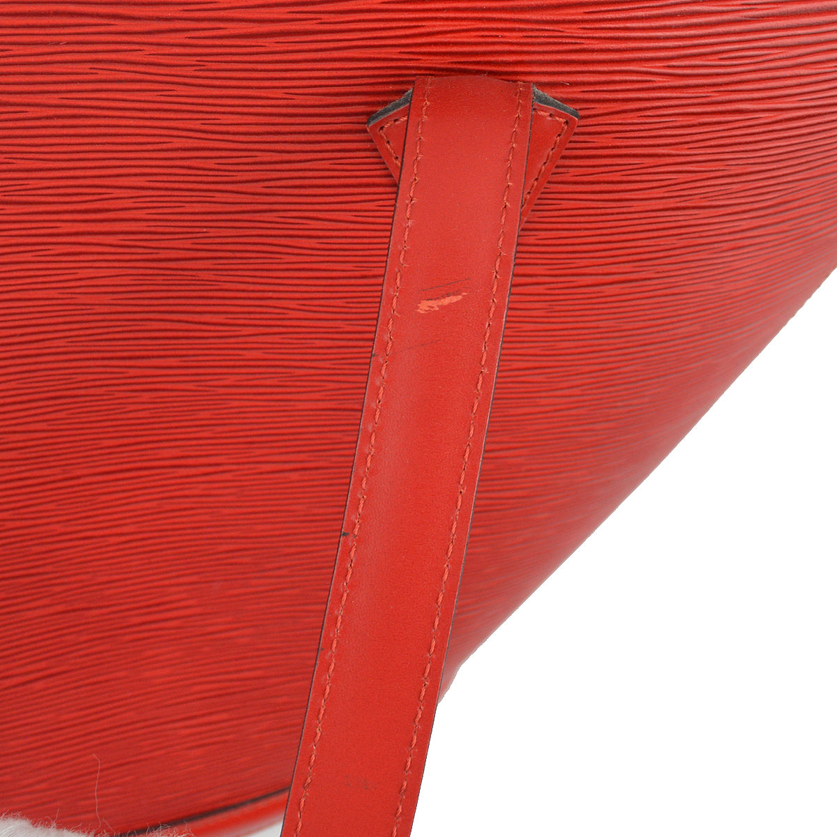 Louis Vuitton Epi Red Saint Jacques Shopping Tote Bag