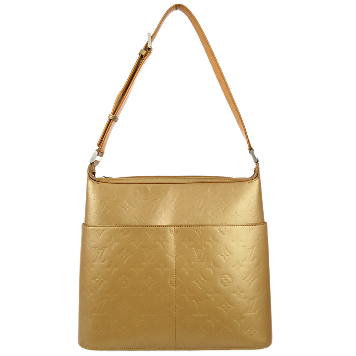 Louis Vuitton Gold Monogram Mat Sutter Shoulder Bag