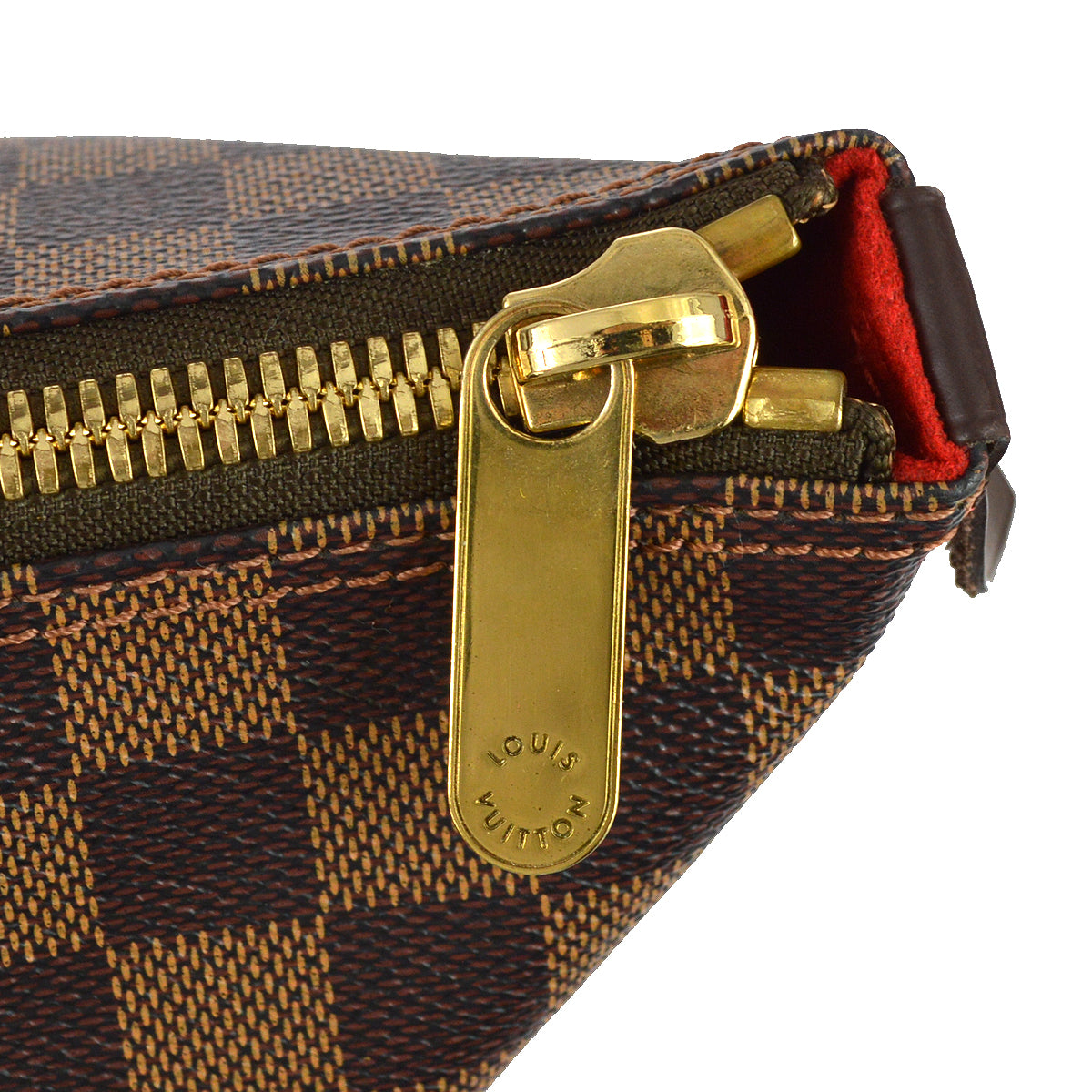 Louis Vuitton Damier Saleya MM in Brown