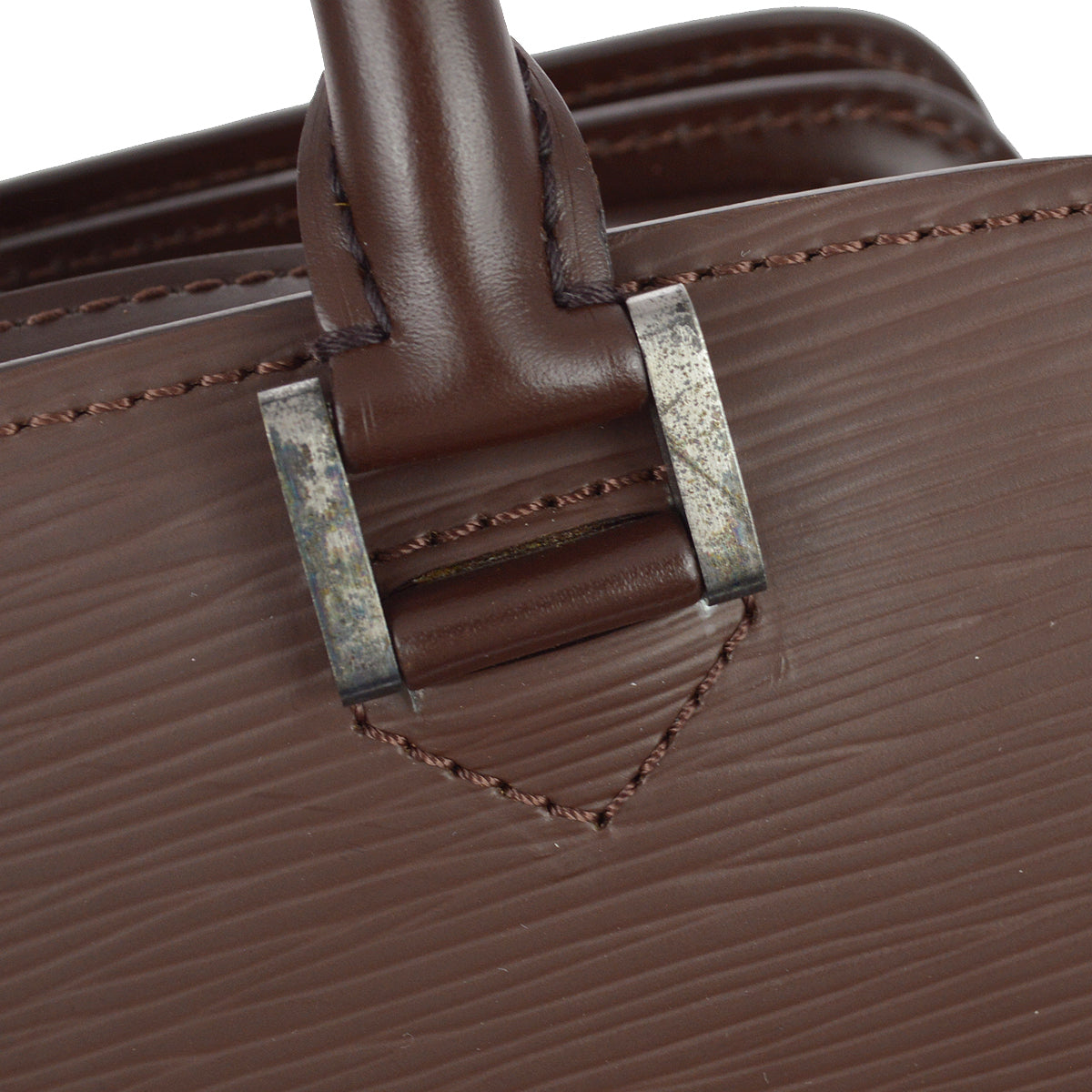 Louis Vuitton Epi Brown Pont Neuf Handbag