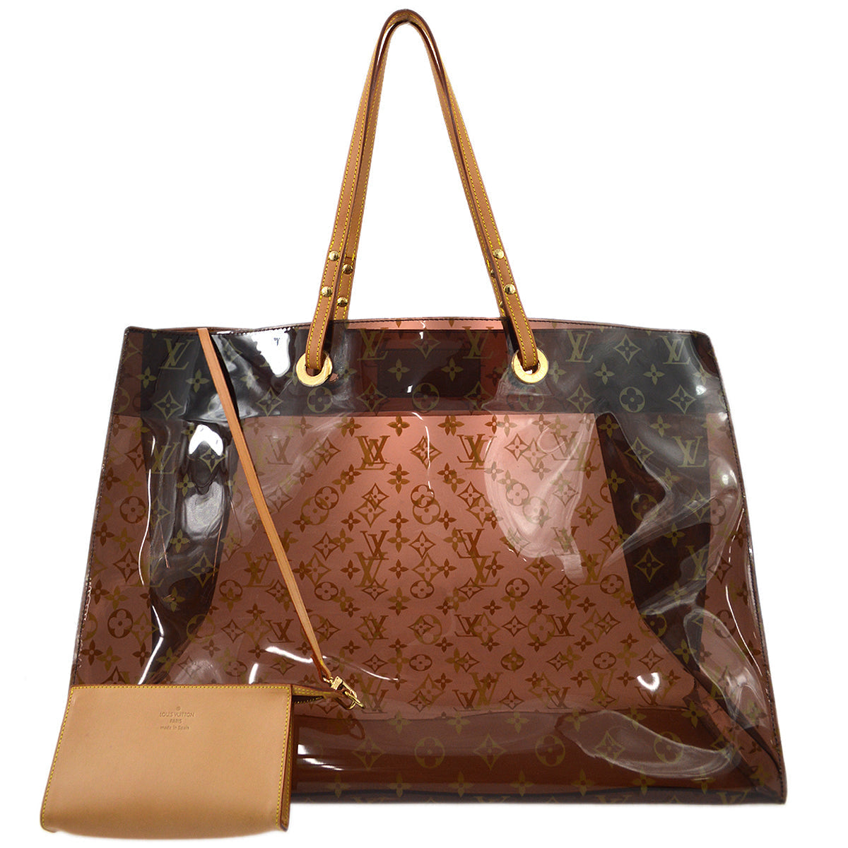 Louis Vuitton Brown Monogram Vinyl Cabas Cruise Tote Bag