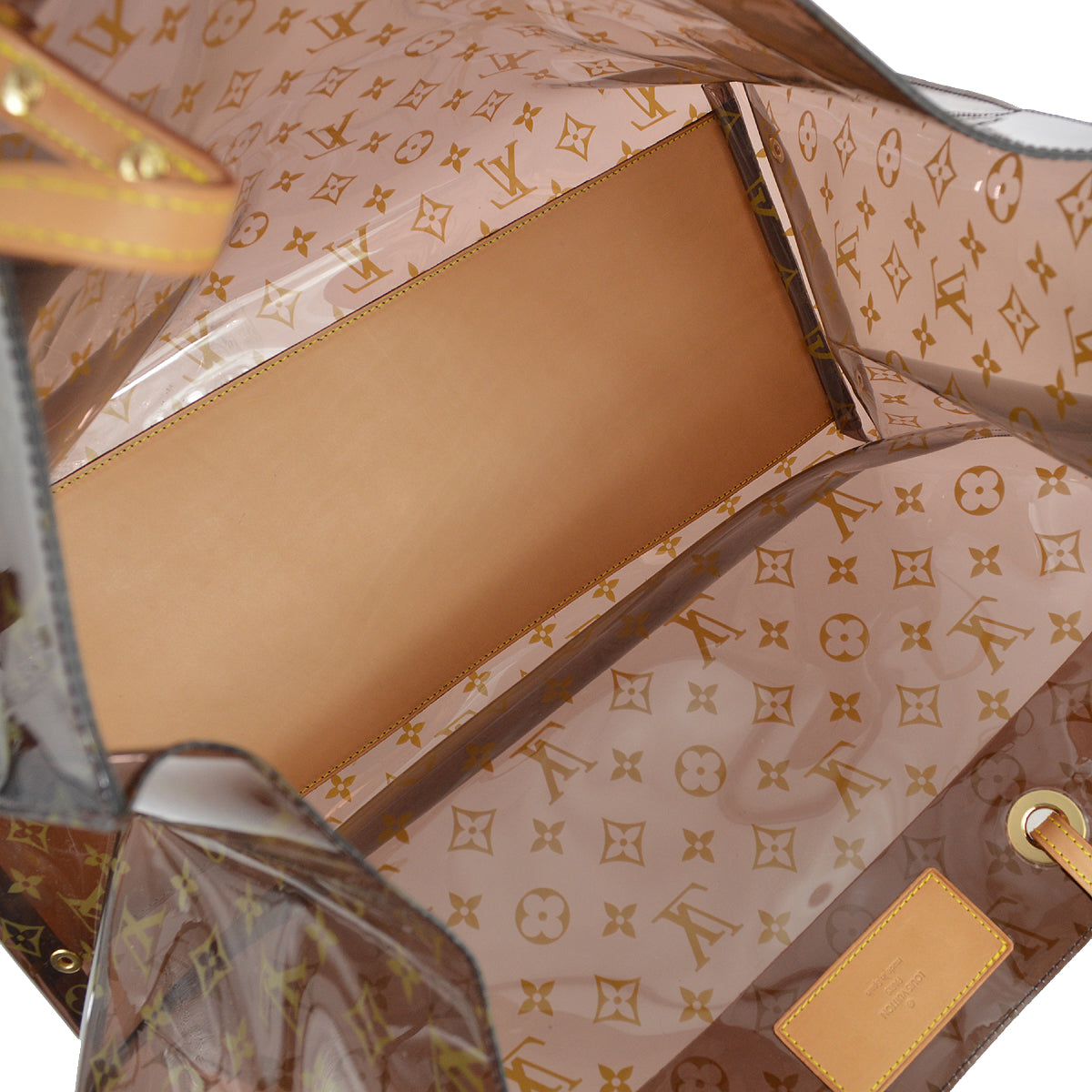 Louis Vuitton Brown Monogram Vinyl Cabas Cruise Tote Bag