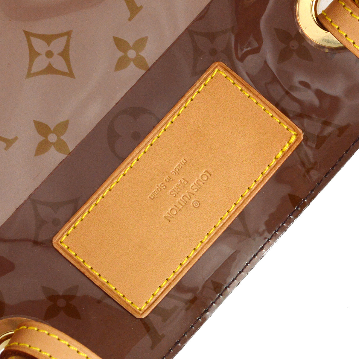 Louis Vuitton Brown Monogram Vinyl Cabas Cruise Tote Bag