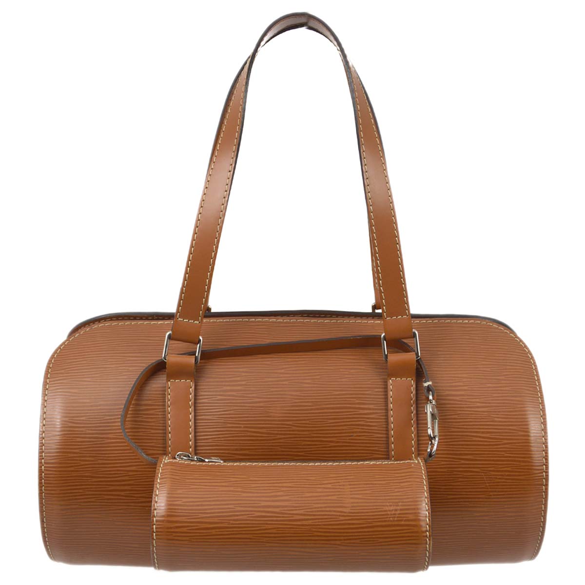 Louis Vuitton Brown Epi Soufflot Handbag in Brown